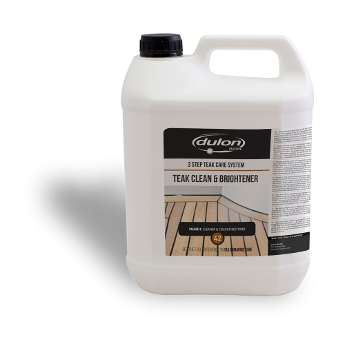 DULON TEAK CLEAN & BRIGHTENER 42 -5L – COLOR RESTORER & CLEANER - 6-42050 - Dulon marine